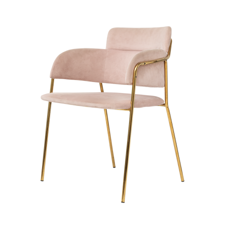 Chic design velvet chair