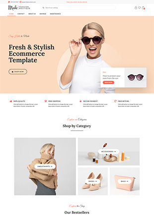 Mode Template Pack - Creative Elements pagebuilder